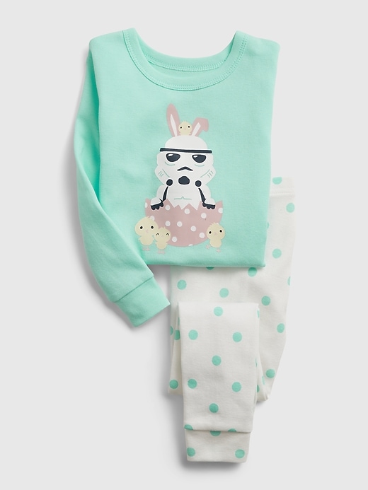 Image number 1 showing, babyGap &#124 Star Wars&#153 Easter Graphic 100% Organic Cotton PJ Set