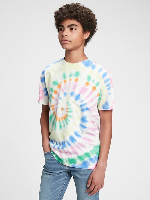 Image number 6 showing, Teen 100% Organic Cotton Pocket T-Shirt