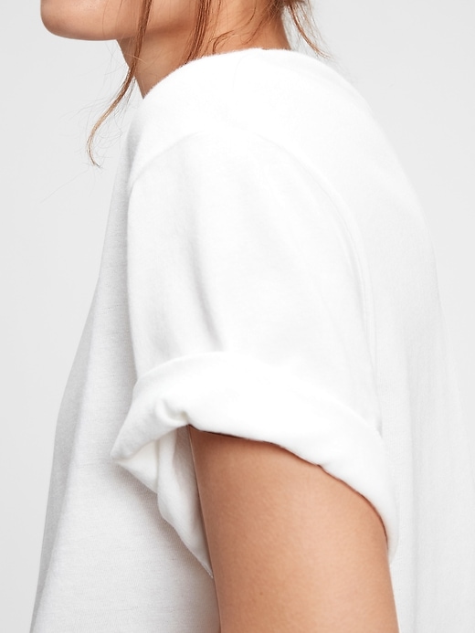 Image number 5 showing, Boxy Cropped T-Shirt