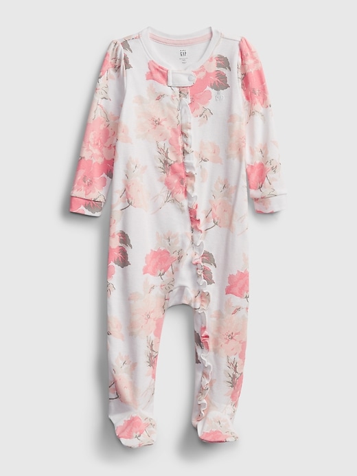 Image number 1 showing, Baby 100% Organic Cotton First Favorite One-Piece