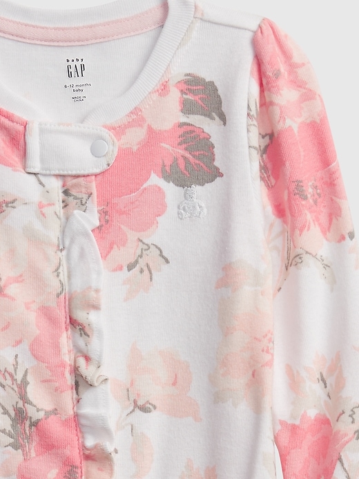 Image number 3 showing, Baby 100% Organic Cotton First Favorite One-Piece