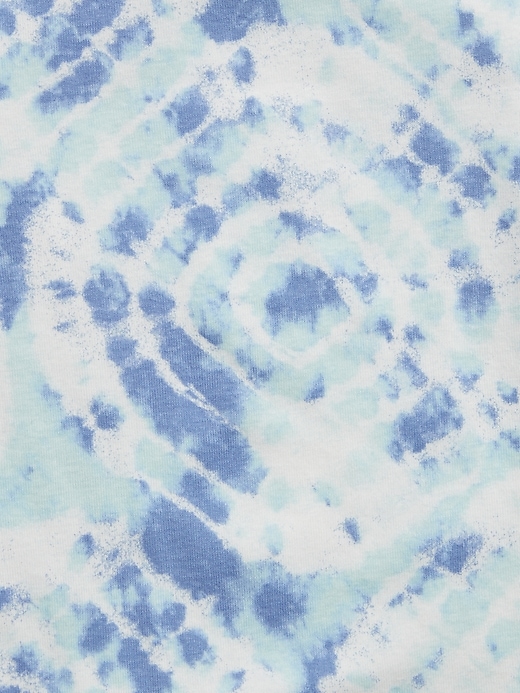 2 of 8 showing, with the color blue tie dye of product babyGap Organic Cotton Tie-Dye PJ Set