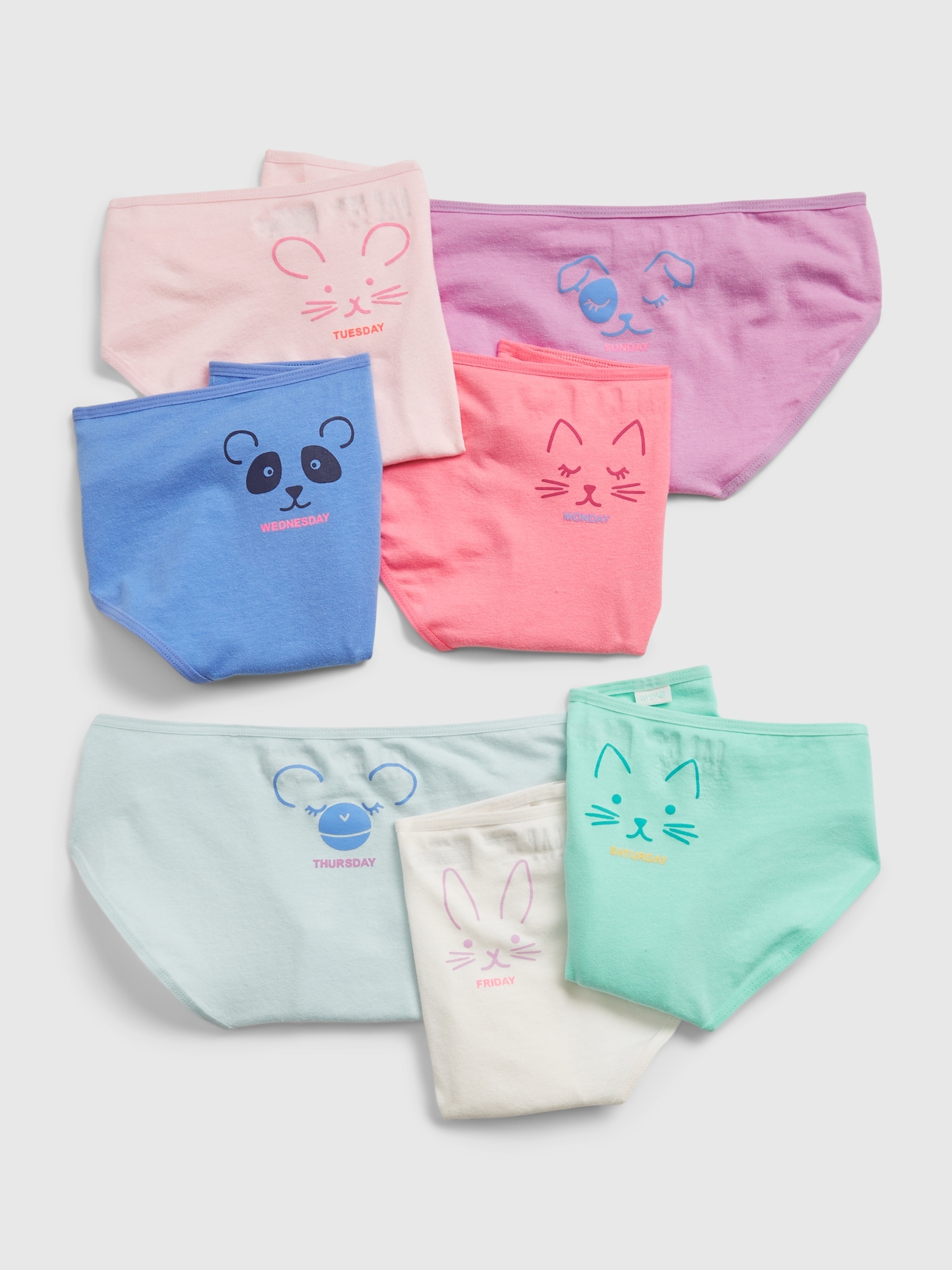 12 Pcs/Lot 100% Organic Cotton Girls Briefs Baby Underwear High Quality  Kids Briefs Shorts Panties For Children's Clothes 2-8 y