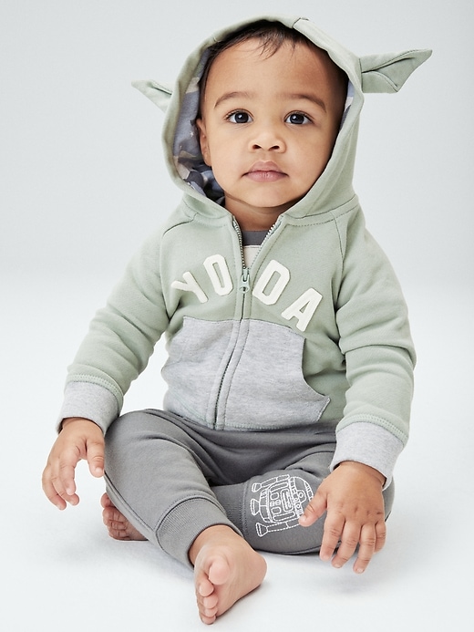 Image number 4 showing, babyGap &#124 StarWars&#153 Yoda Hoodie