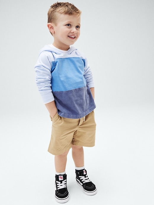 Image number 2 showing, Toddler Easy Pull-On Shorts with Washwell&#153