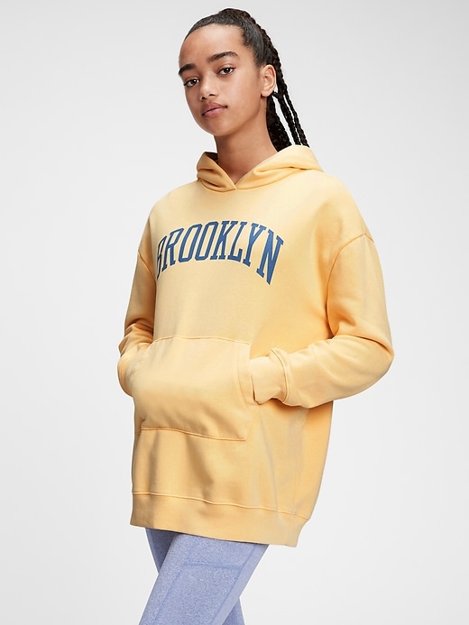 Image number 1 showing, Teen Oversized Tunic Sweatshirt