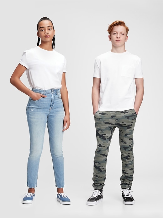 1 of 8 showing, with the color white of product Teen Gen Good T-Shirt