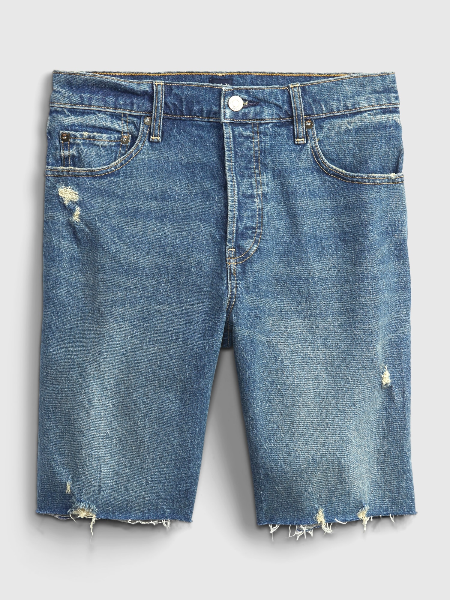 gap bermuda jean shorts
