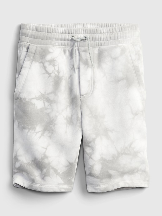 2 of 8 showing, with the color grey area of product Teen Tie-Dye Everyday Pull-On Shorts