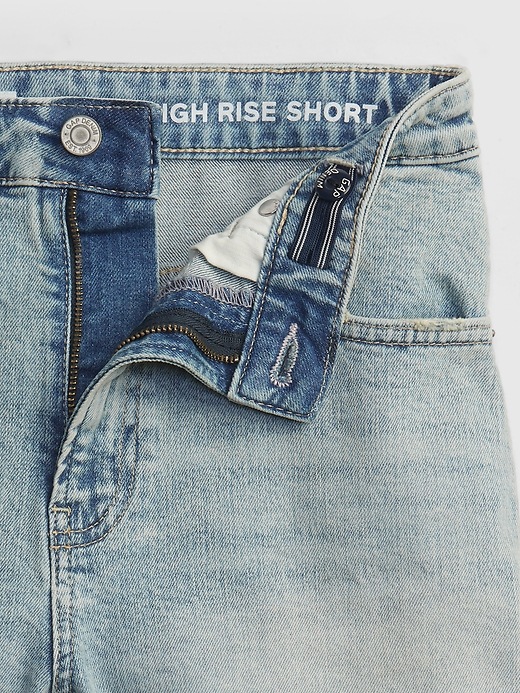Image number 4 showing, Teen Sky High Rise Denim Shorts