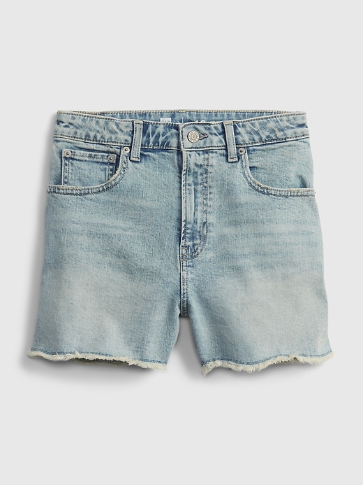 Image number 2 showing, Teen Sky High Rise Denim Shorts