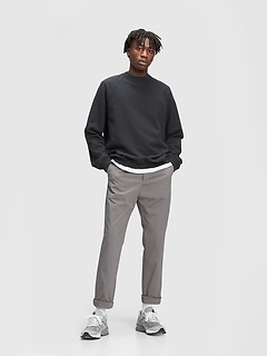 crewneck and sweatpants