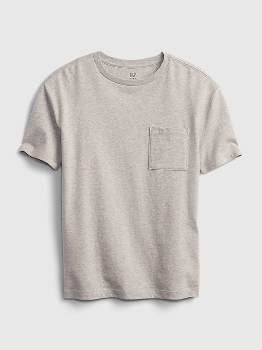 2 of 8 showing, with the color light heather grey of product Teen Gen Good T-Shirt