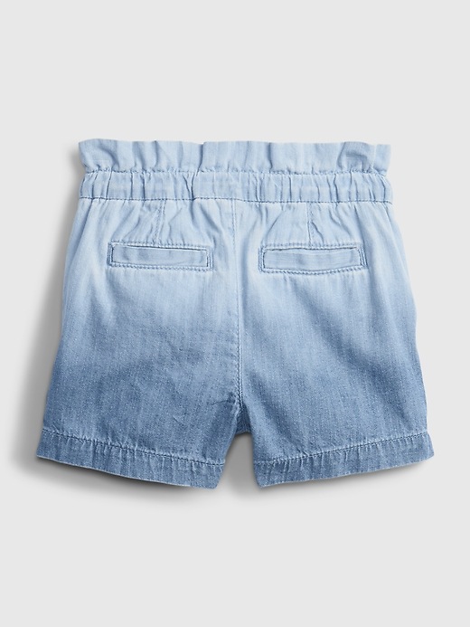Image number 2 showing, Toddler Ombre Pull-On Denim Shorts with Washwell&#153