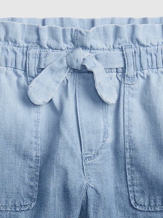 Image number 3 showing, Toddler Ombre Pull-On Denim Shorts with Washwell&#153