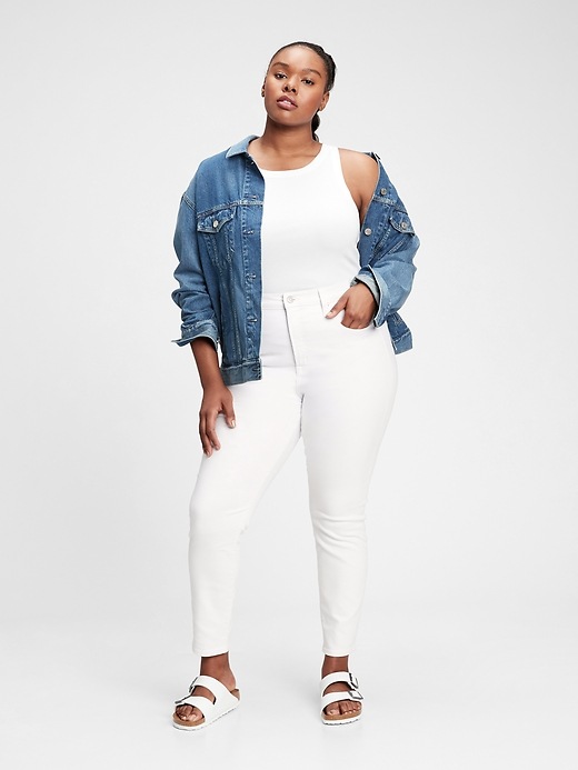 Image number 6 showing, High Rise True Skinny Jeans with Secret Smoothing Pockets With Washwell&#153