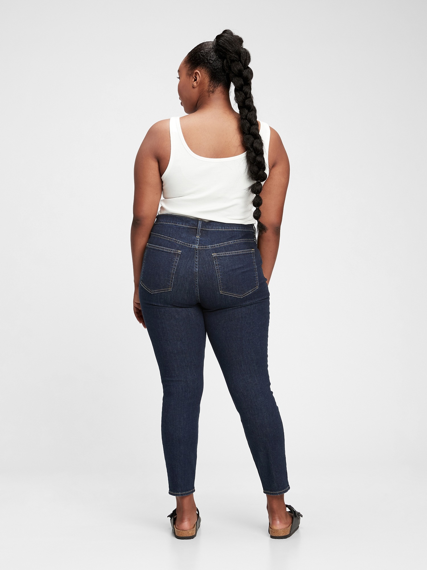 gap true skinny mid rise jeans
