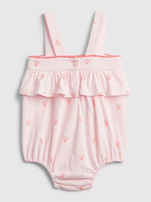 Image number 2 showing, Baby Print Bubble One-Piece