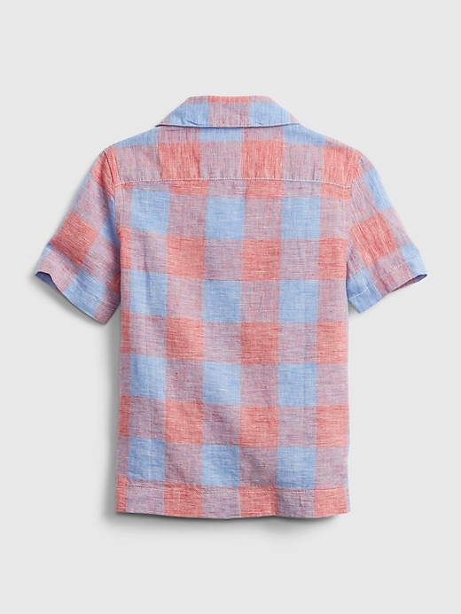 View large product image 2 of 3. Toddler Linen Shirt