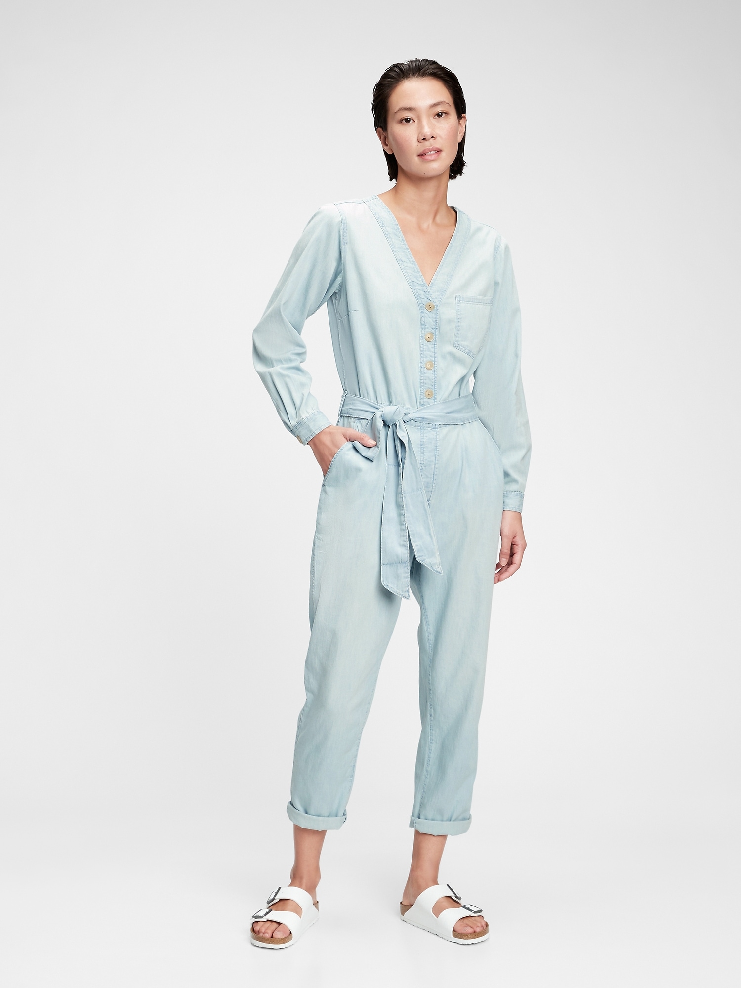 Denim Jumpsuit Gap