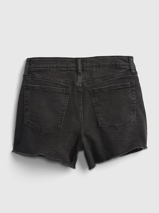 Image number 3 showing, Teen Sky High-Rise Denim Shorts with Stretch