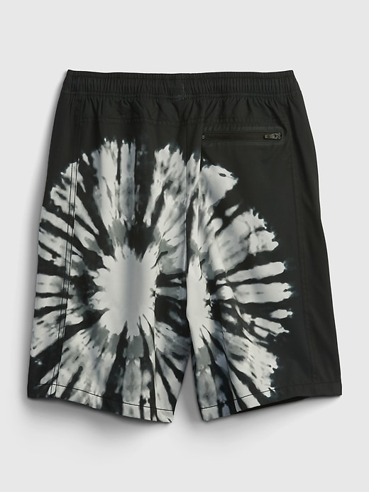 Image number 3 showing, Teen Recycled Tie-Dye Quick Dry Shorts