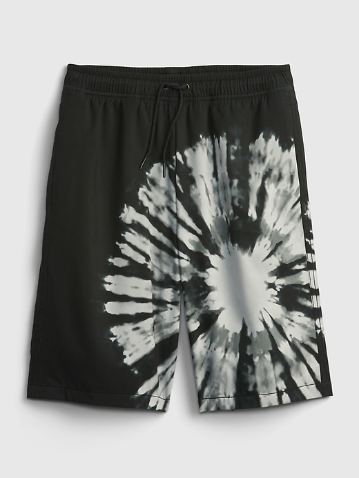 Image number 2 showing, Teen Recycled Tie-Dye Quick Dry Shorts