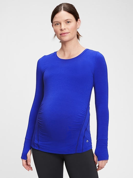 Image number 10 showing, Maternity GapFit Breathe T-Shirt
