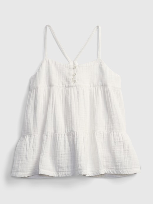 1 of 8 showing, with the color new off white of product Kids Tiered Top