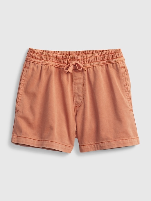 2 of 8 showing, with the color coral of product Kids Gen Good Pull-On Shorts with Washwell™
