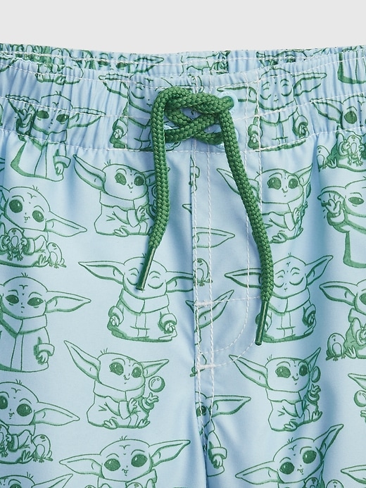 Image number 3 showing, babyGap &#124 Star Wars&#153 100% Recycled Polyester Swim Trunks