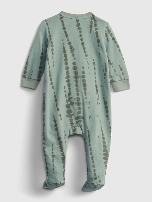 Image number 2 showing, Baby 100% Organic Cotton Tie-Dye One-Piece