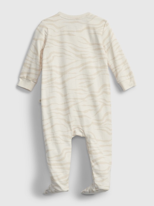Image number 2 showing, Baby 100% Organic Cotton One-Piece