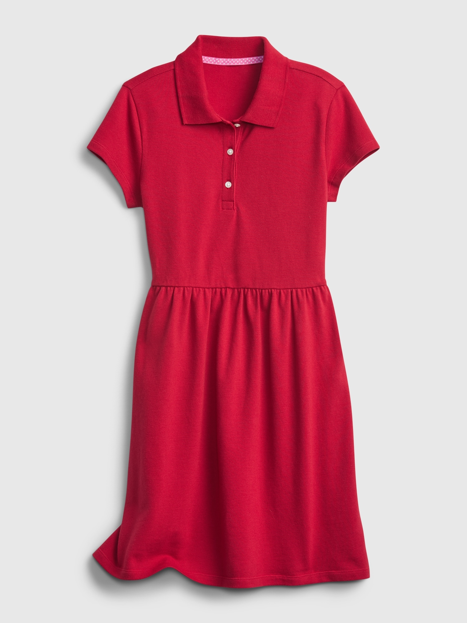 Kids Organic Cotton Uniform Polo Dress | Gap