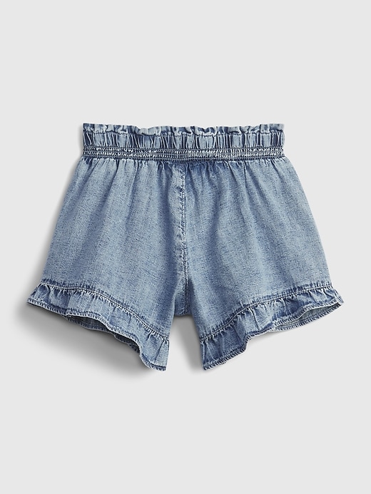 Image number 3 showing, Kids Denim Pull-On Shorts