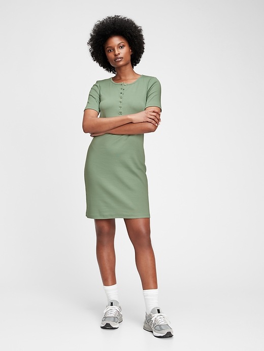 Image number 10 showing, Modern Henley Dress