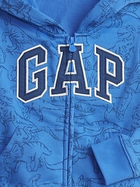 View large product image 3 of 3. Toddler Gap Logo Dinosaur Graphic Hoodie