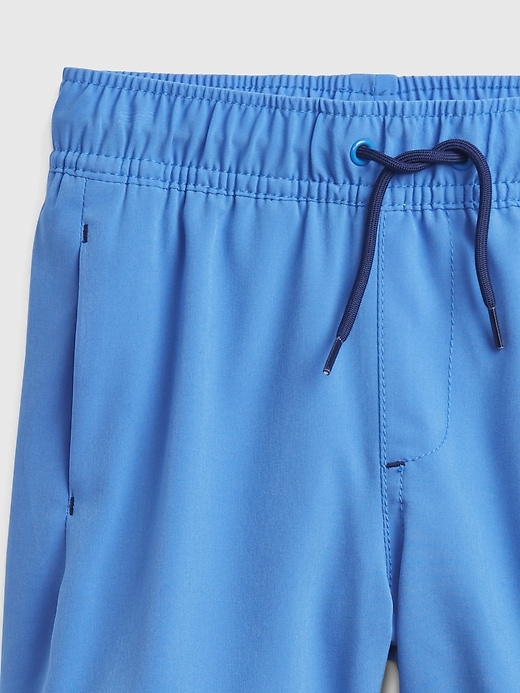 Image number 3 showing, GapFit Toddler Quick Dry Pull-On Shorts