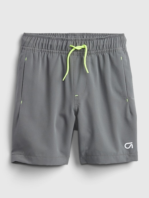 View large product image 1 of 1. GapFit Toddler Quick Dry Pull-On Shorts
