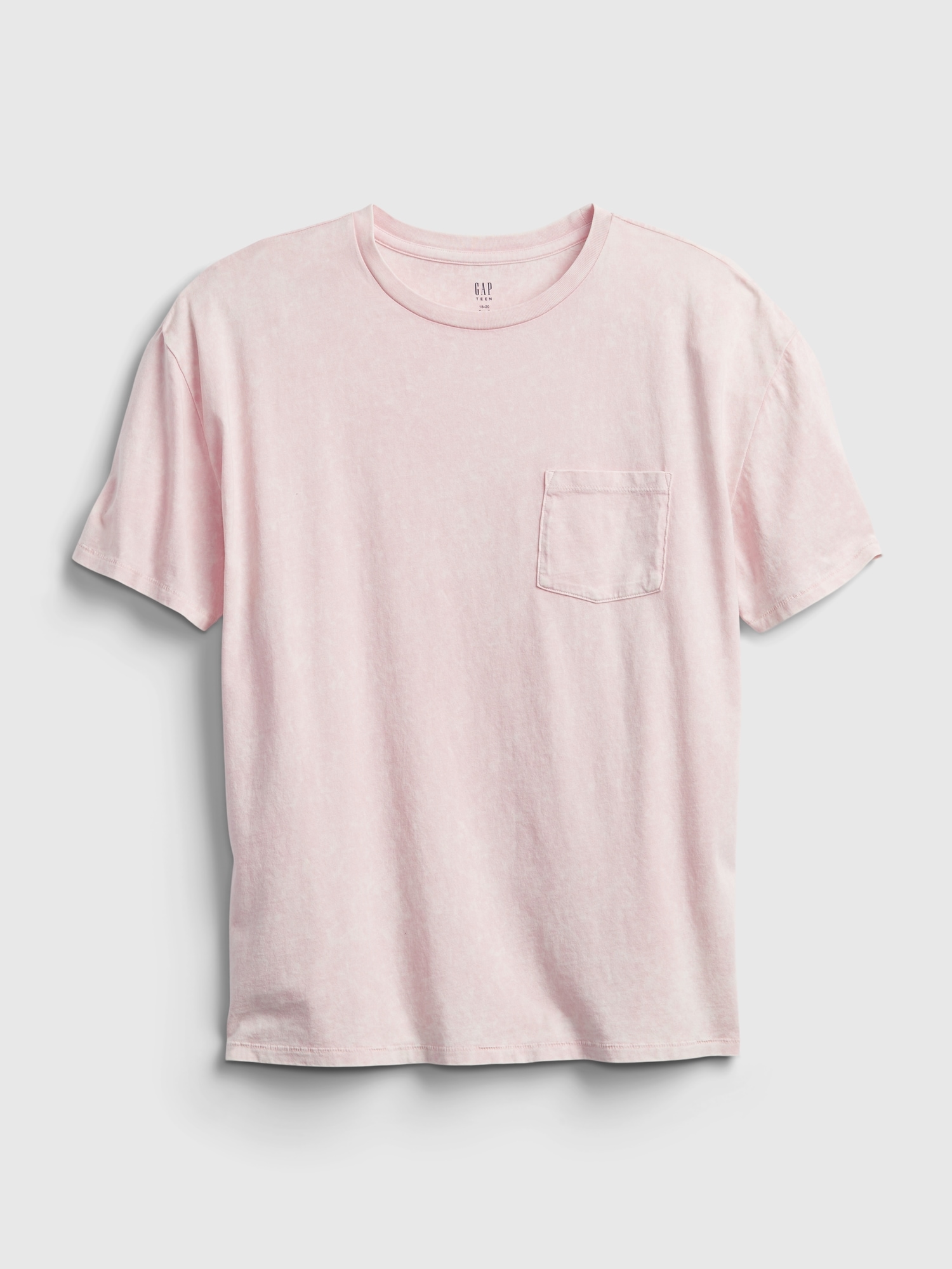 Teen 100% Organic Cotton Pocket T-Shirt | Gap