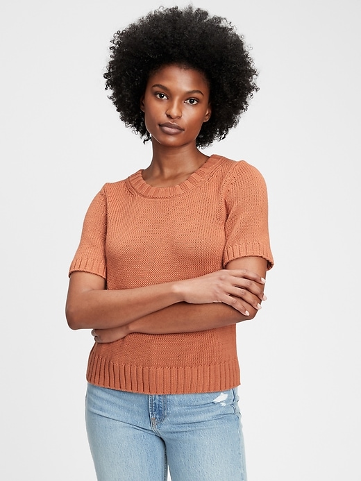 Gap short sleeve sweater on sale