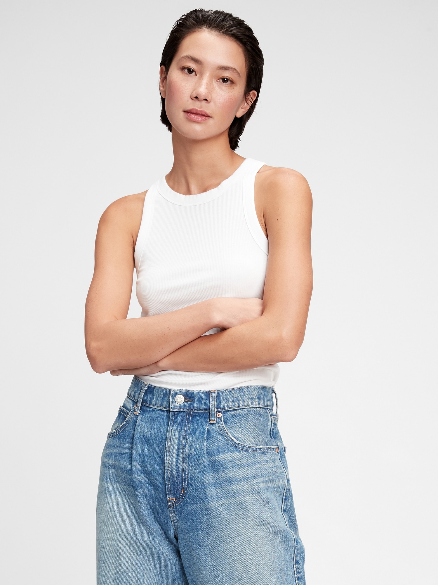 HalterNeck Tank Top Gap
