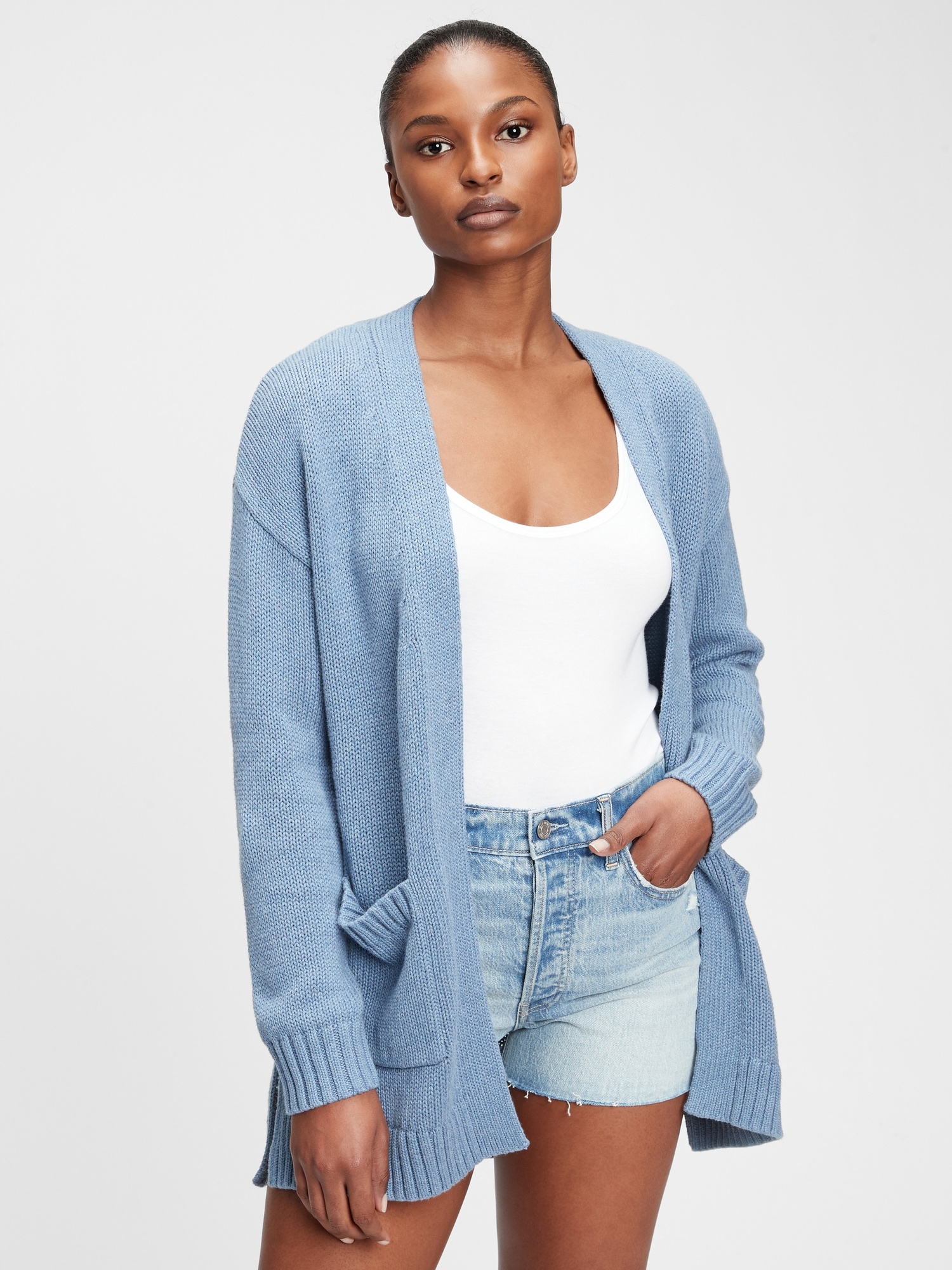 Easy cardigan top