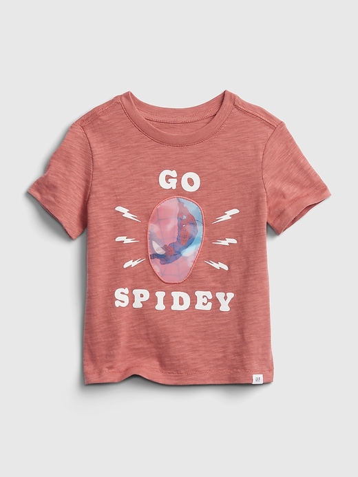 View large product image 1 of 4. babyGap &#124 Marvel Hologram Graphic T-Shirt