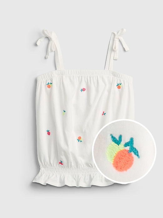 View large product image 1 of 1. Kids Smocked Tank Top