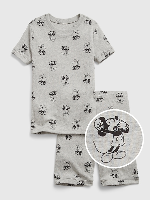 Image number 1 showing, GapKids &#124 Disney Mickey Mouse 100% Organic Cotton PJ Set