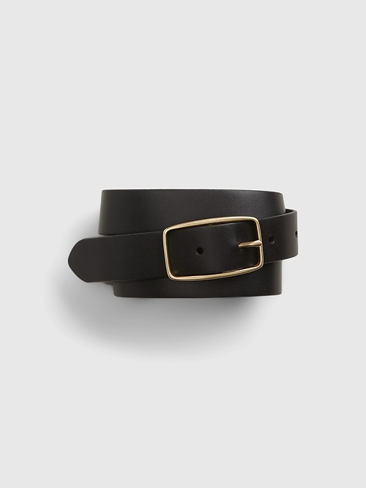 1 of 8 showing, with the color true black of product Classic Belt
