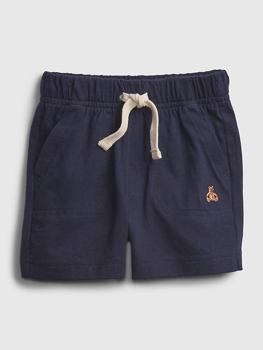 Image number 1 showing, Baby 100% Organic Cotton Mix and Match Pull-On Shorts