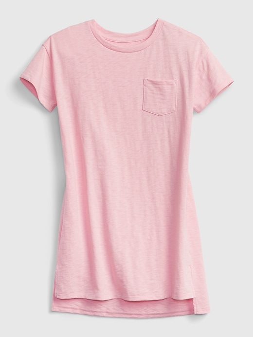 1 of 8 showing, with the color neon impulsive pink of product Kids Shirt Dress