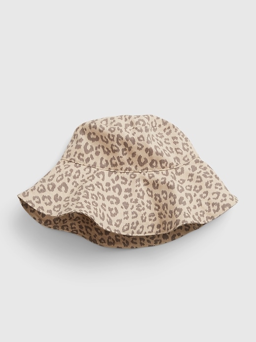 1 of 8 showing, with the color brown leopard print of product Canvas Hat